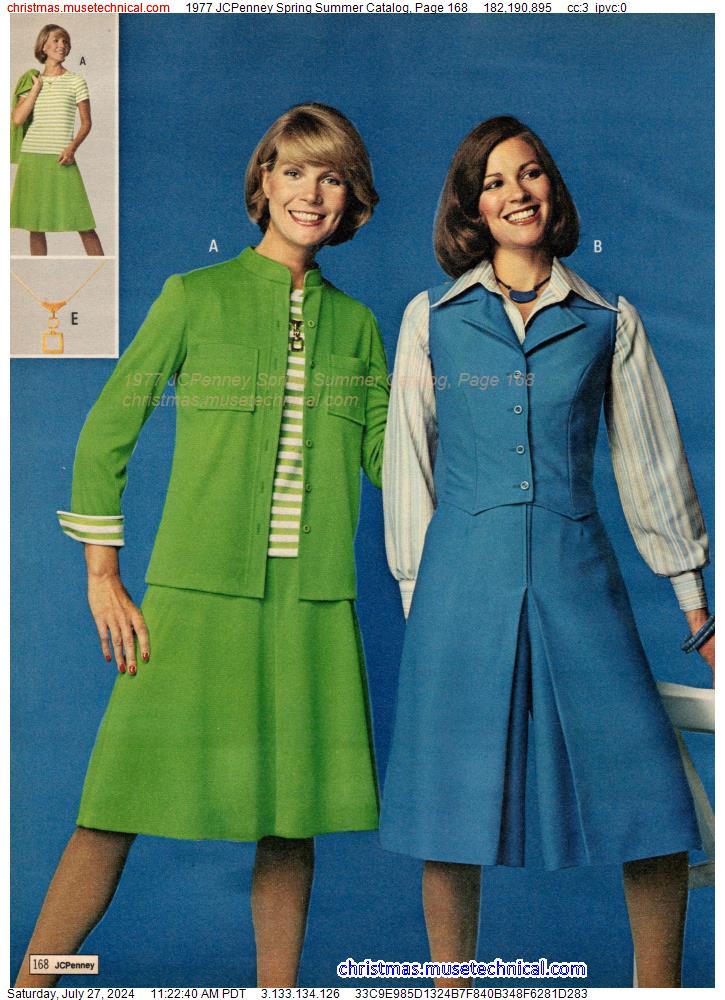 1977 JCPenney Spring Summer Catalog, Page 168