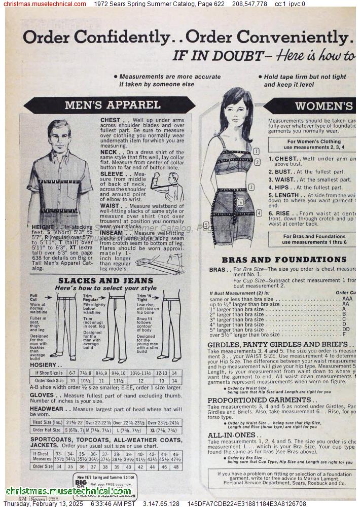 1972 Sears Spring Summer Catalog, Page 622