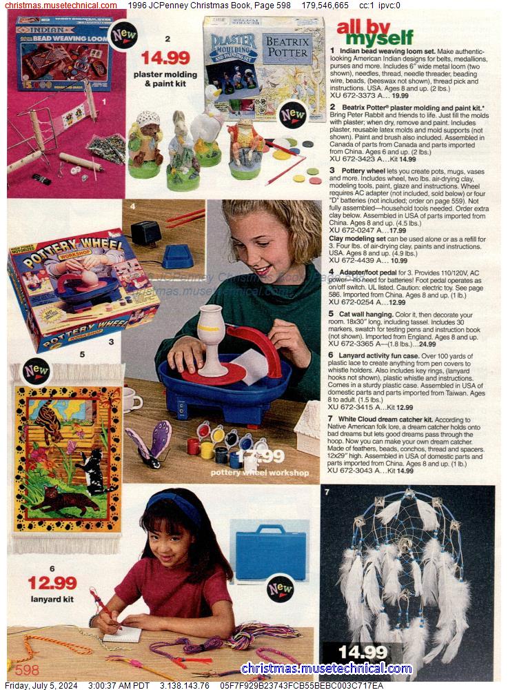 1996 JCPenney Christmas Book, Page 598
