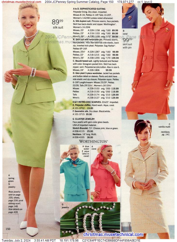 2004 JCPenney Spring Summer Catalog, Page 150
