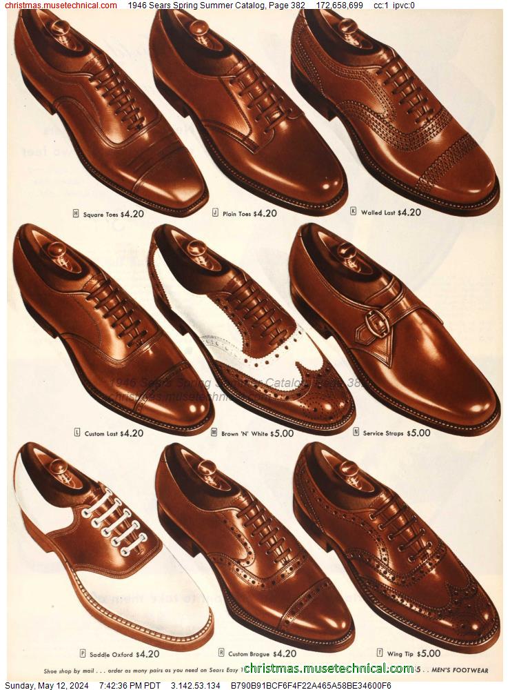 1946 Sears Spring Summer Catalog, Page 382