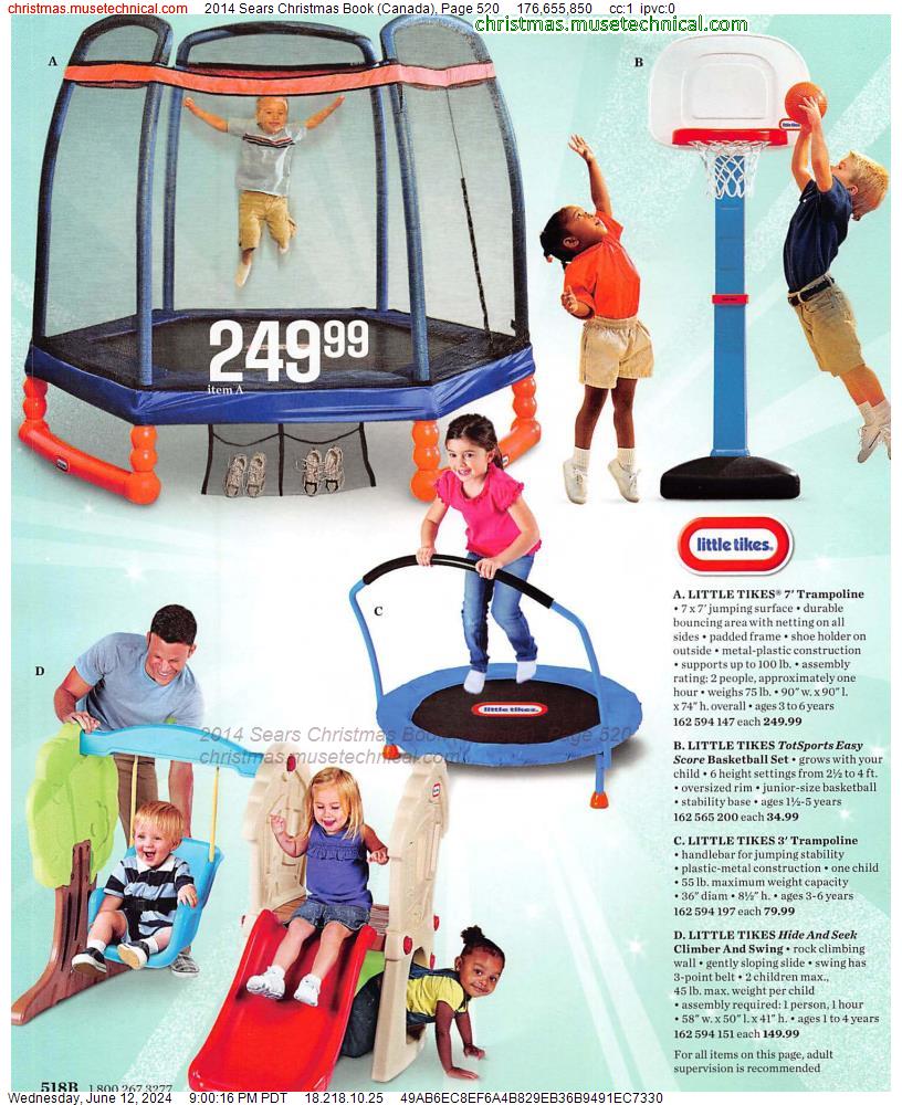 2014 Sears Christmas Book (Canada), Page 520
