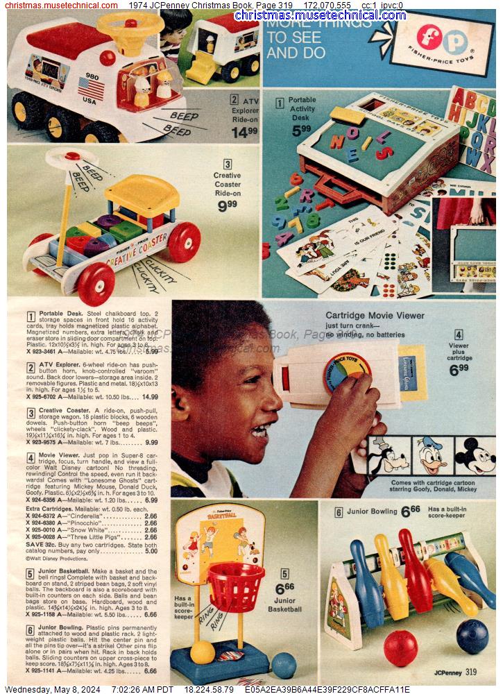 1974 JCPenney Christmas Book, Page 319