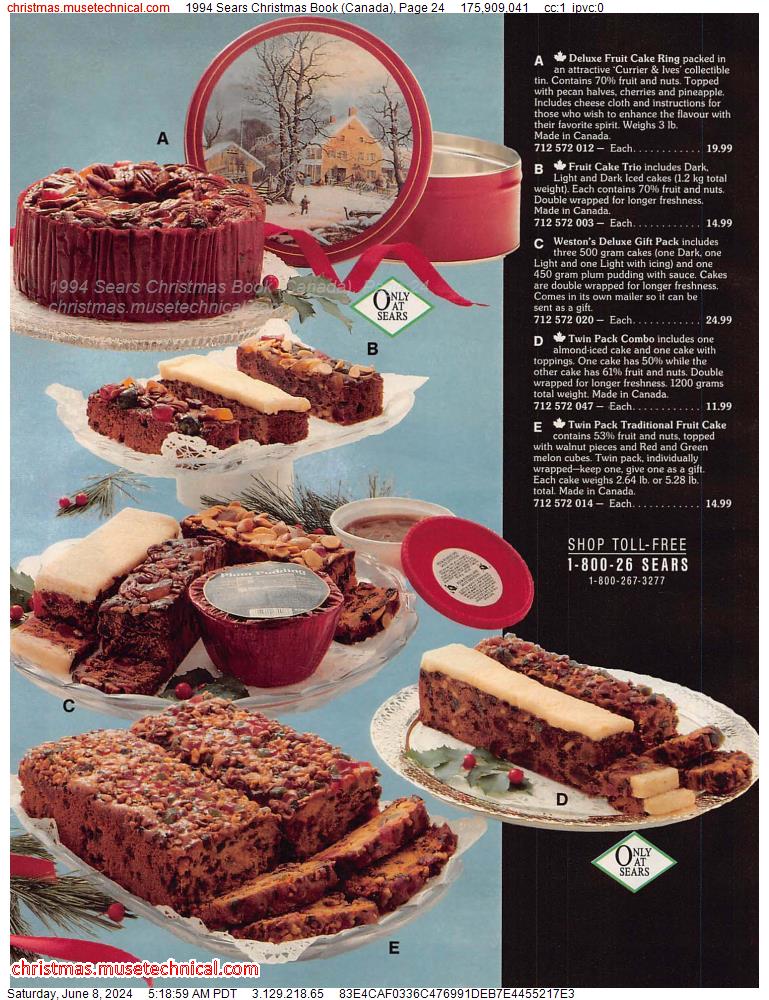 1994 Sears Christmas Book (Canada), Page 24