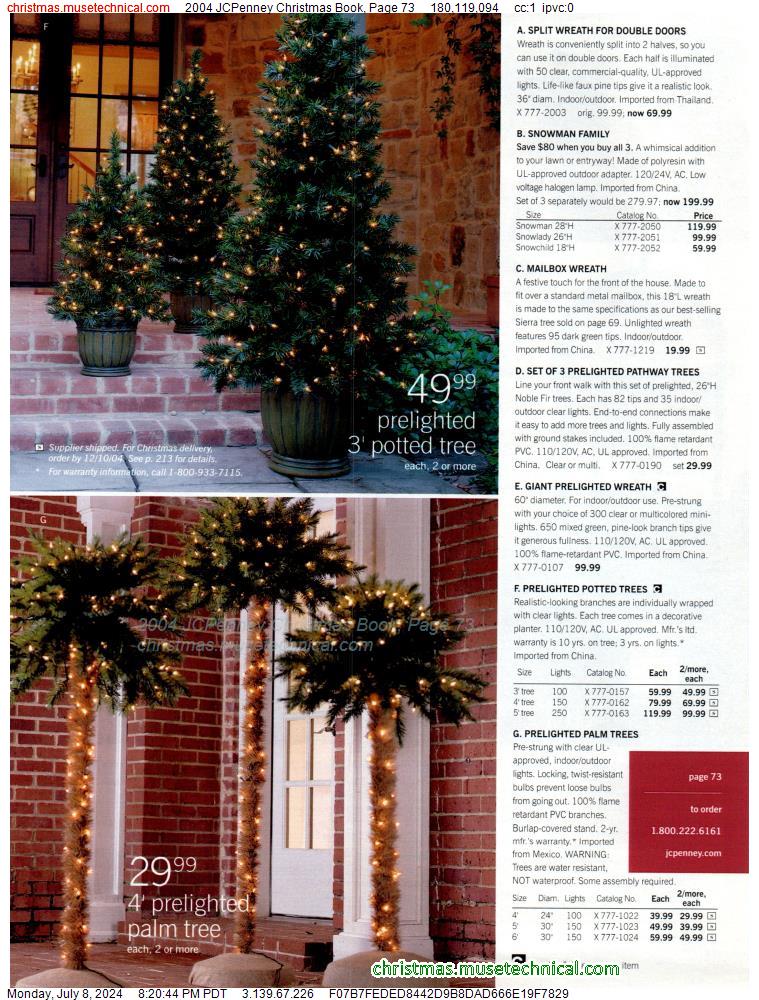 2004 JCPenney Christmas Book, Page 73