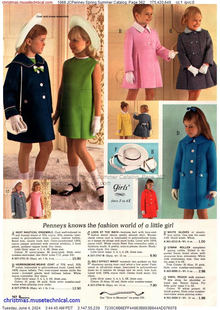 1966 JCPenney Spring Summer Catalog, Page 362
