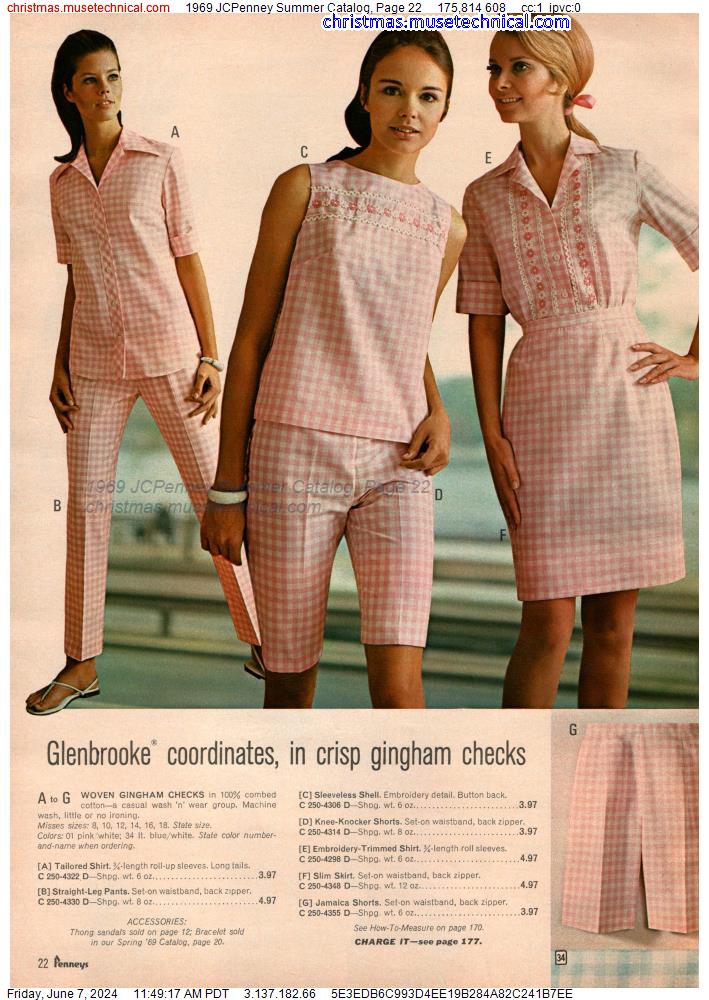 1969 JCPenney Summer Catalog, Page 22