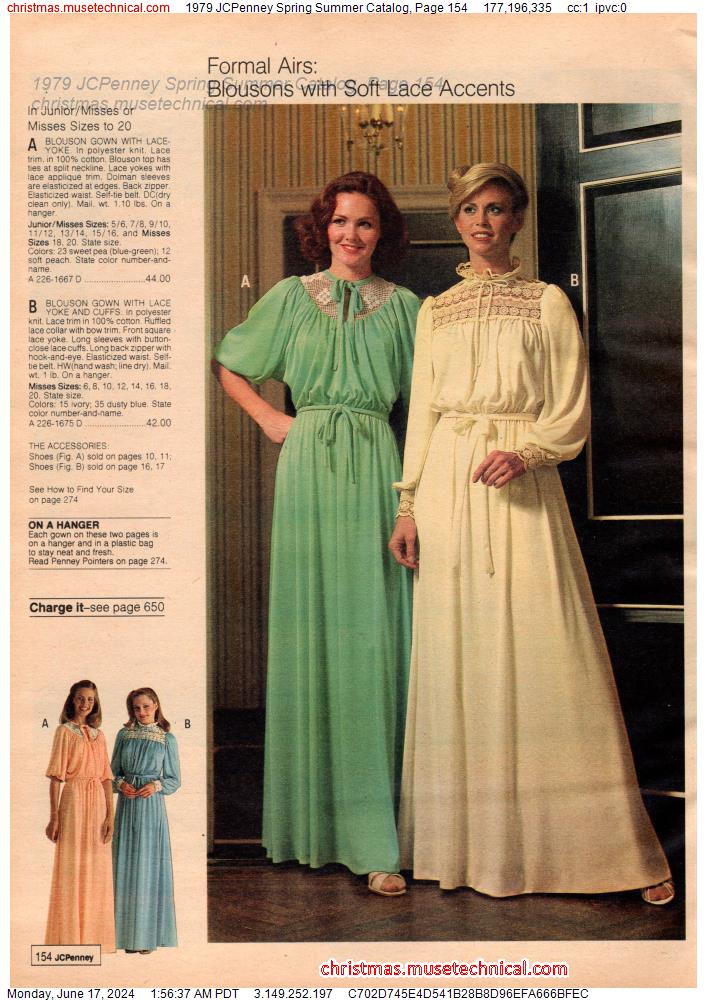 1979 JCPenney Spring Summer Catalog, Page 154