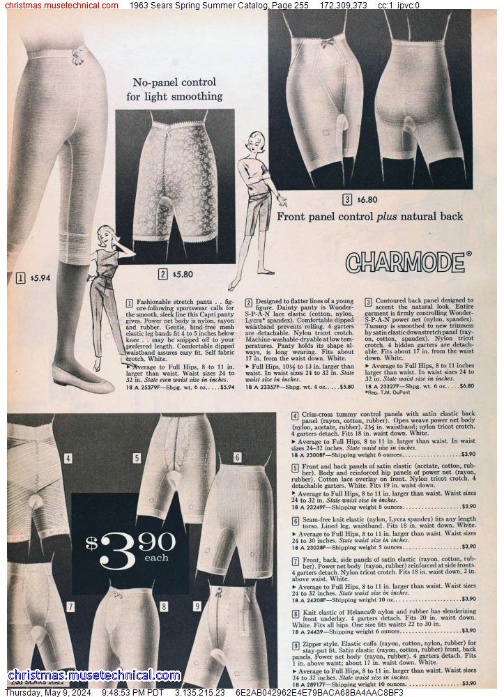 1963 Sears Spring Summer Catalog, Page 255