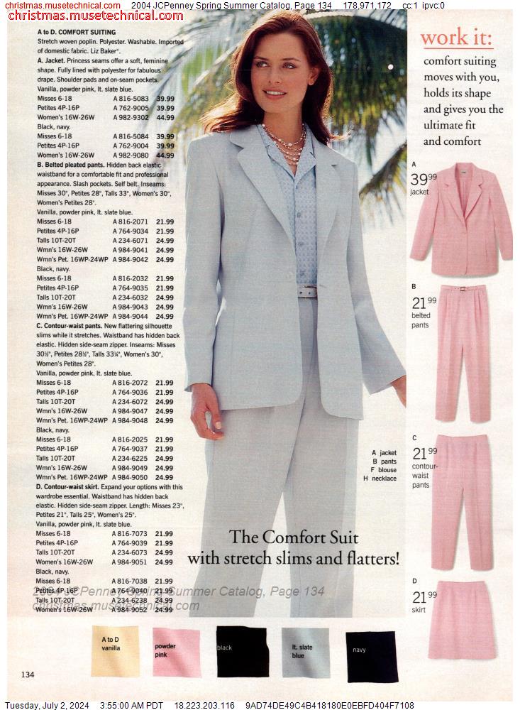 2004 JCPenney Spring Summer Catalog, Page 134