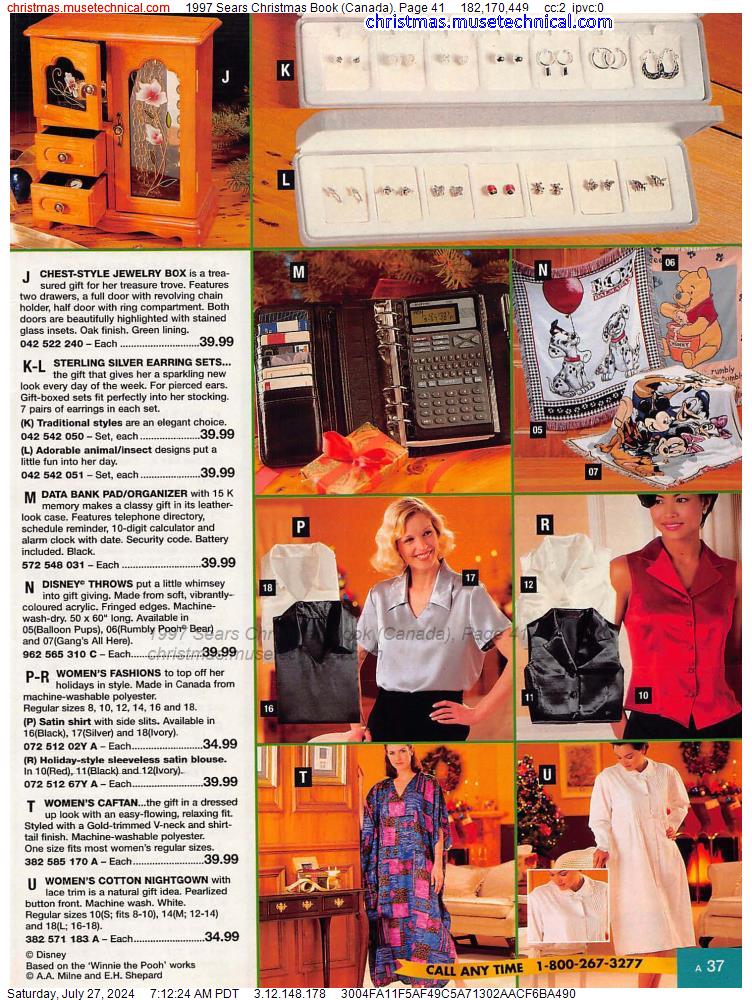 1997 Sears Christmas Book (Canada), Page 41