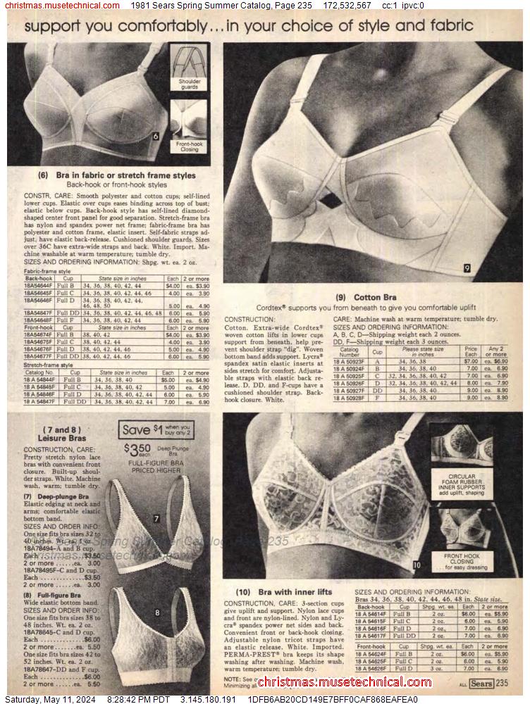 1981 Sears Spring Summer Catalog, Page 235