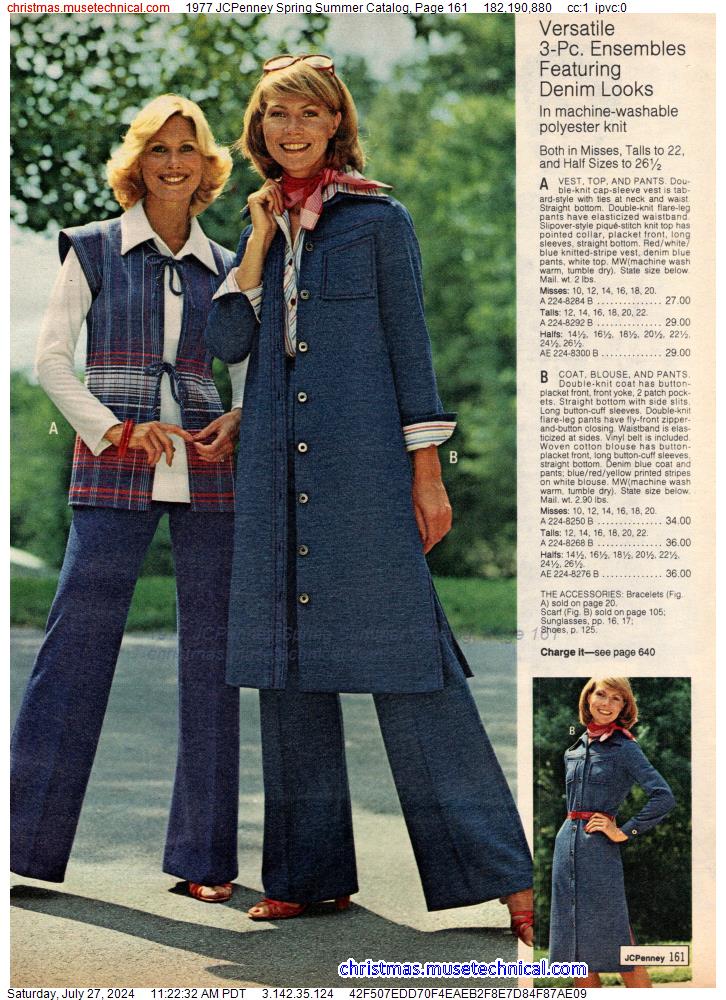 1977 JCPenney Spring Summer Catalog, Page 161