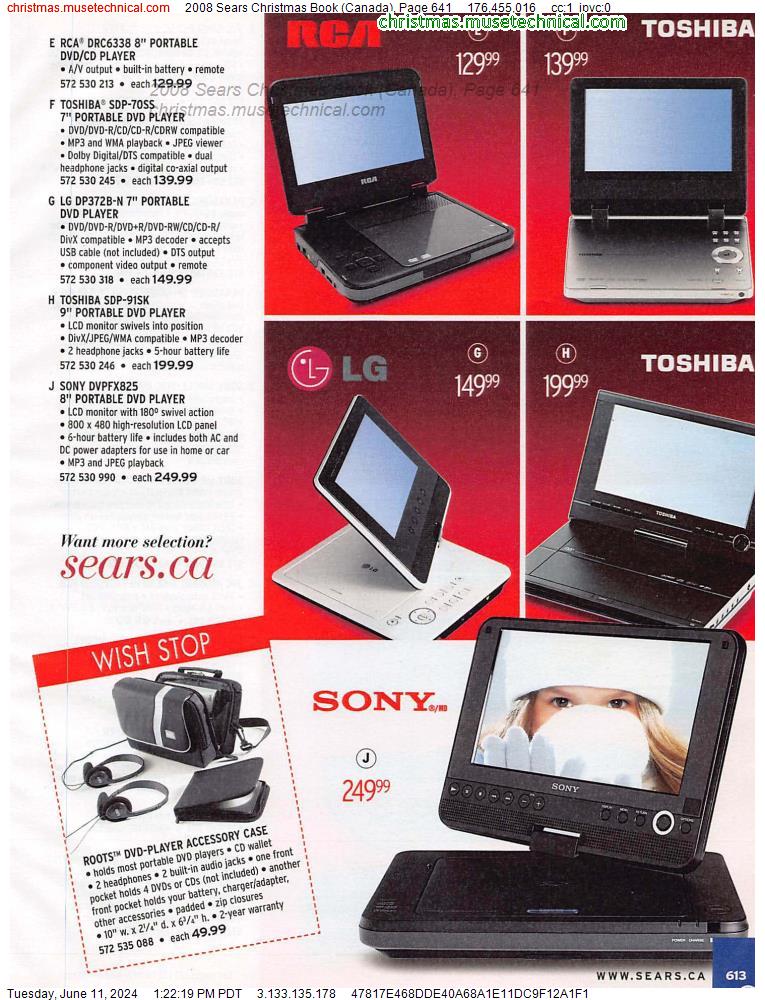 2008 Sears Christmas Book (Canada), Page 641