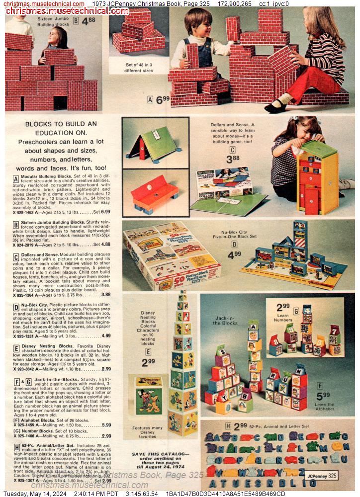 1973 JCPenney Christmas Book, Page 325
