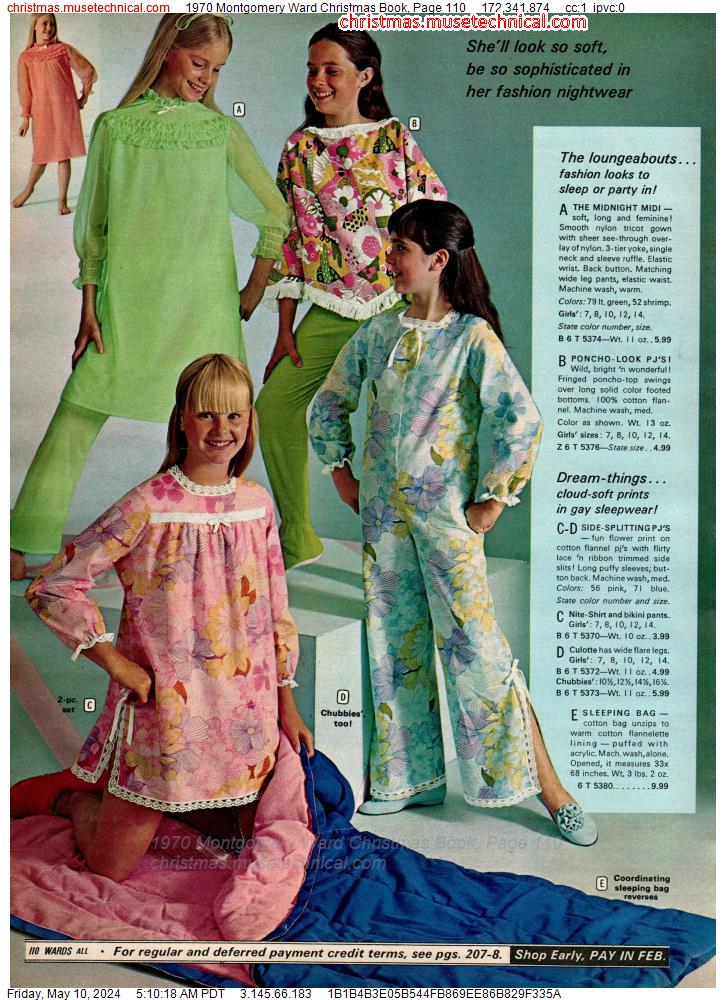 1970 Montgomery Ward Christmas Book, Page 110