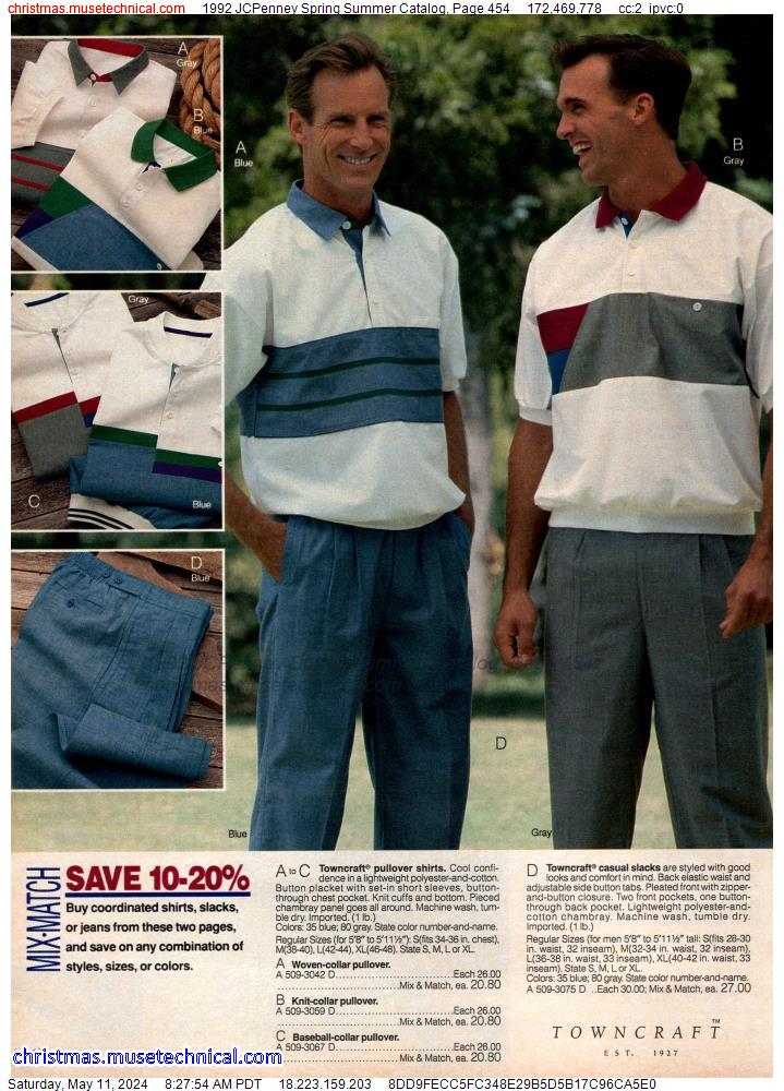 1992 JCPenney Spring Summer Catalog, Page 454