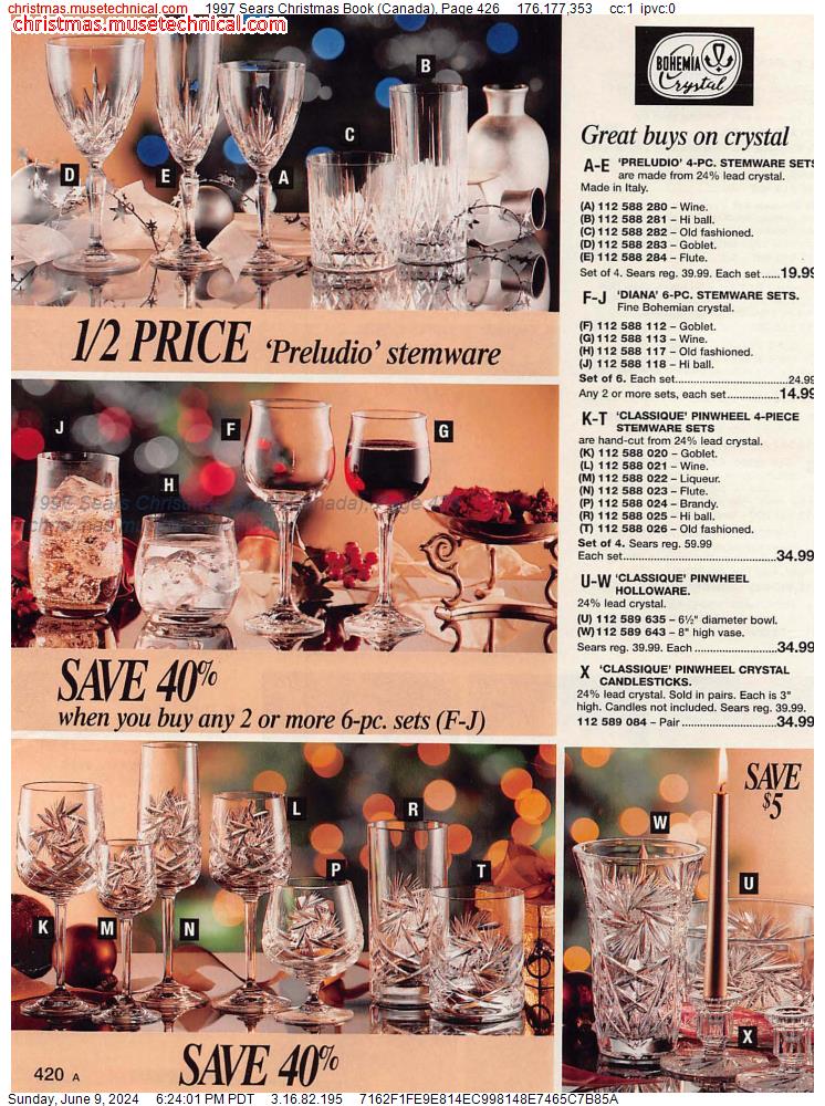 1997 Sears Christmas Book (Canada), Page 426