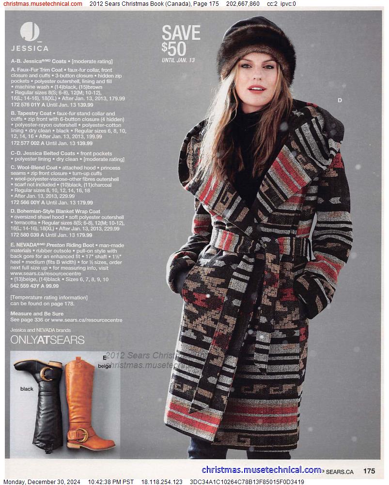 2012 Sears Christmas Book (Canada), Page 175