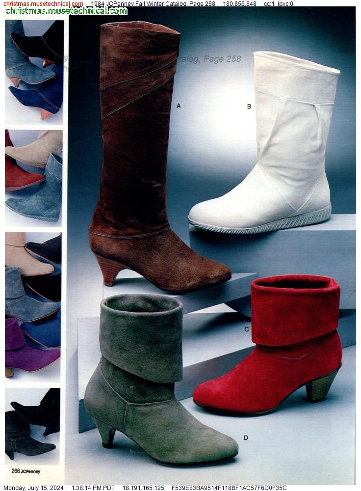 1984 JCPenney Fall Winter Catalog, Page 258