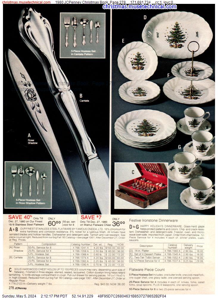 1980 JCPenney Christmas Book, Page 278