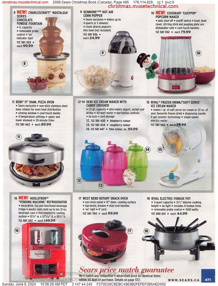 2008 Sears Christmas Book (Canada), Page 495