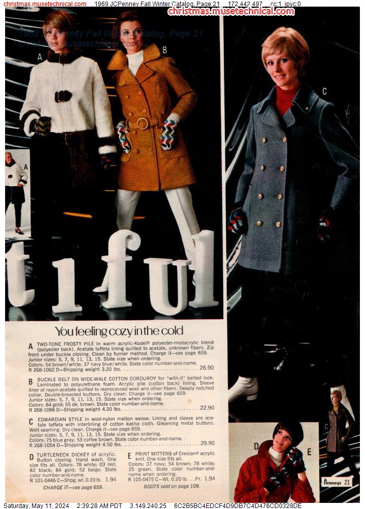 1969 JCPenney Fall Winter Catalog, Page 21