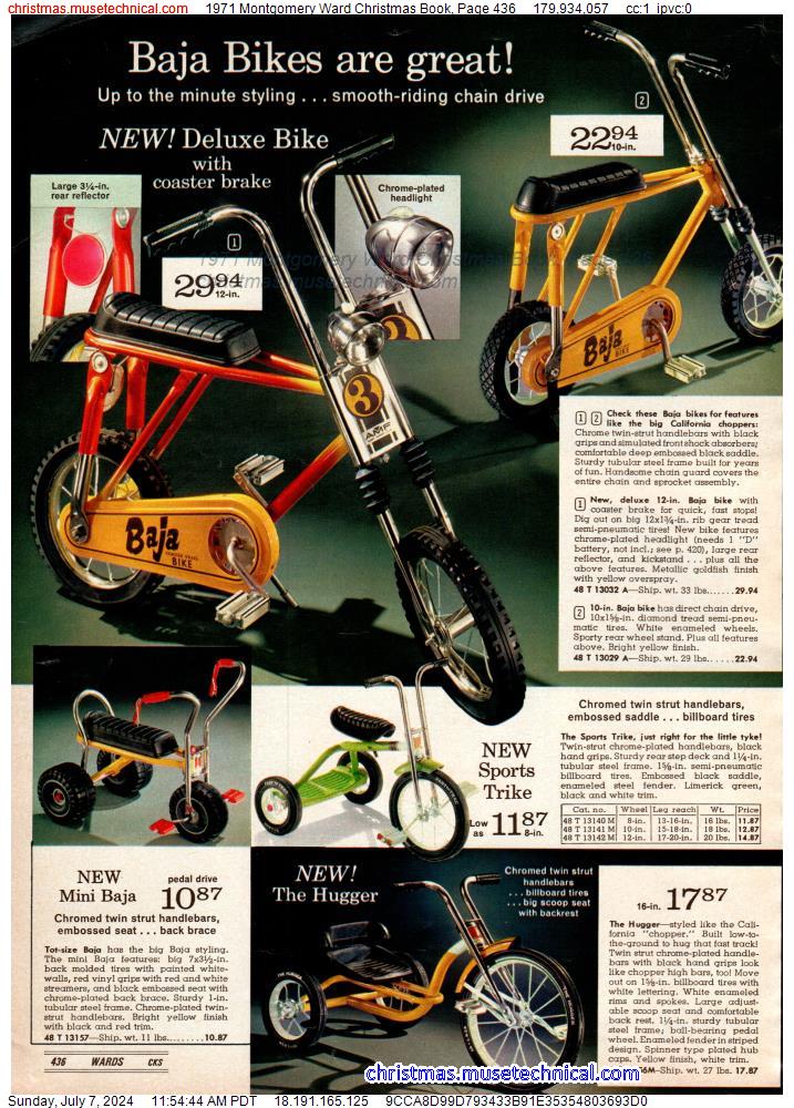 1971 Montgomery Ward Christmas Book, Page 436