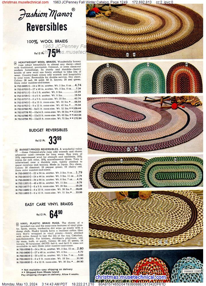 1963 JCPenney Fall Winter Catalog, Page 1249