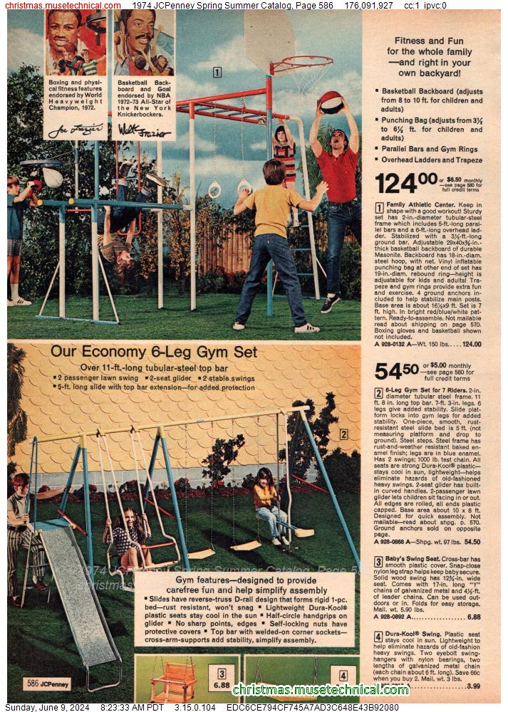 1974 JCPenney Spring Summer Catalog, Page 586