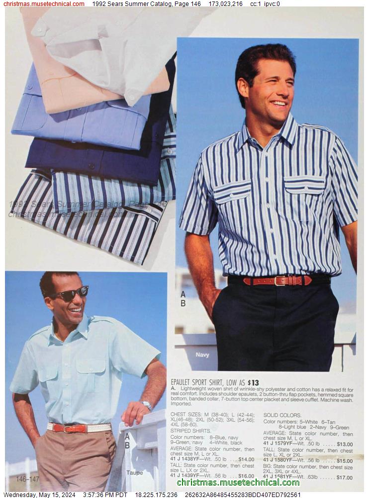 1992 Sears Summer Catalog, Page 146