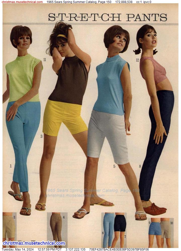 1965 Sears Spring Summer Catalog, Page 150