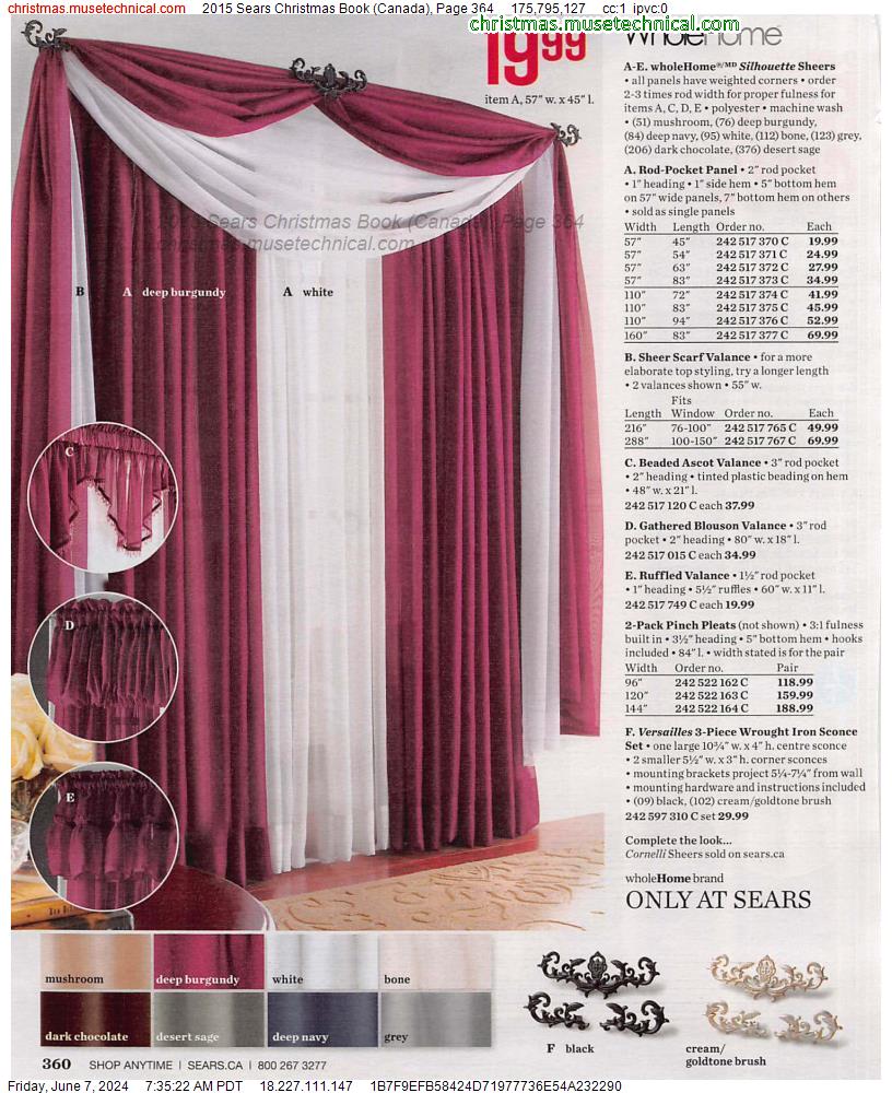 2015 Sears Christmas Book (Canada), Page 364