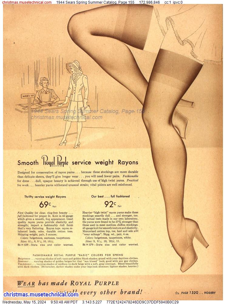 1944 Sears Spring Summer Catalog, Page 155
