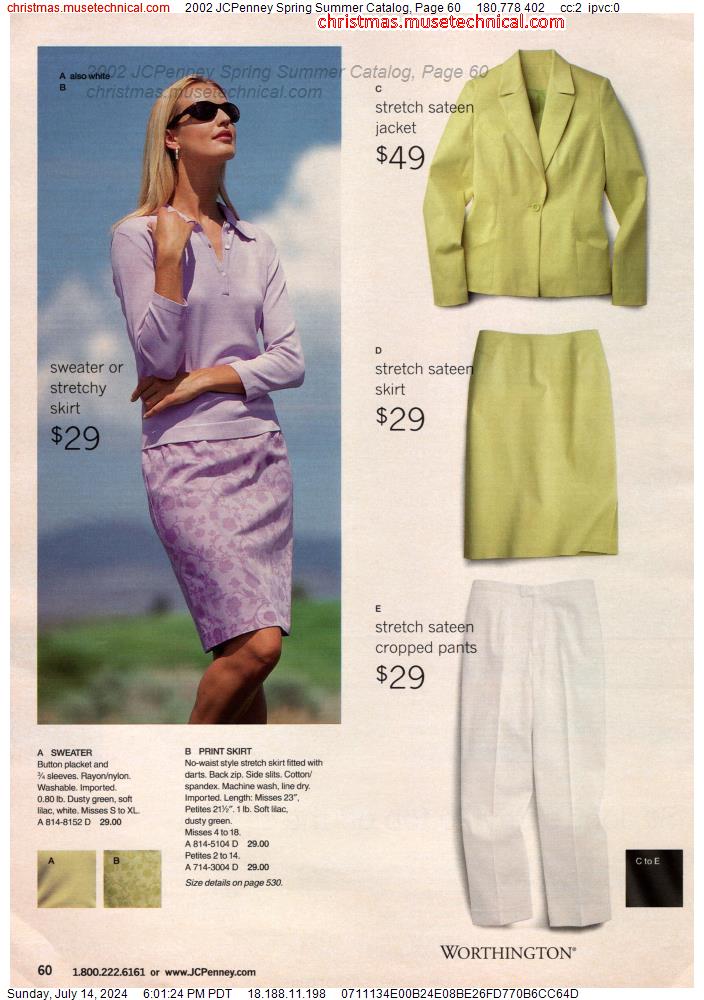 2002 JCPenney Spring Summer Catalog, Page 60