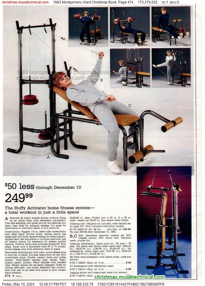 1983 Montgomery Ward Christmas Book, Page 474