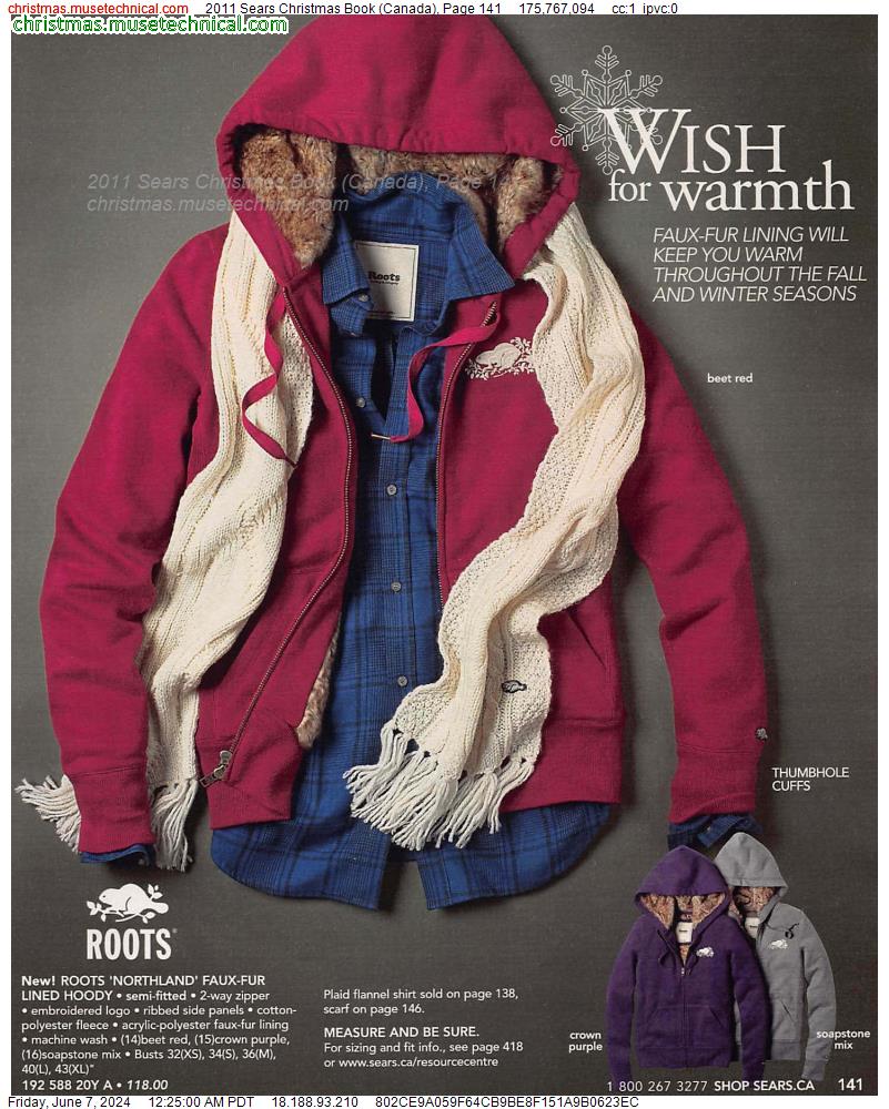 2011 Sears Christmas Book (Canada), Page 141
