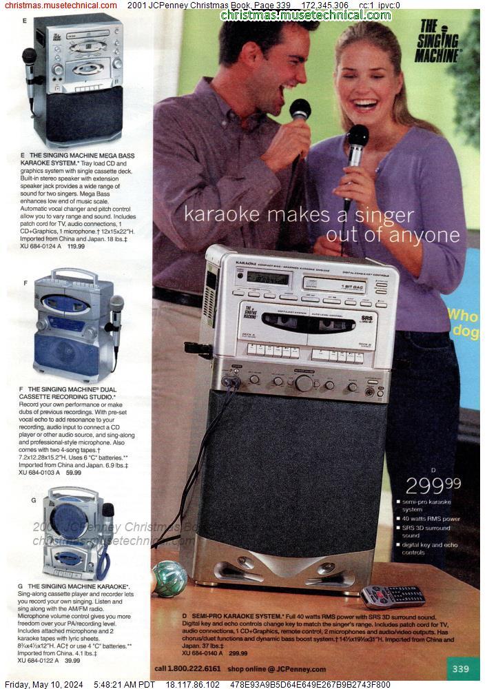2001 JCPenney Christmas Book, Page 339