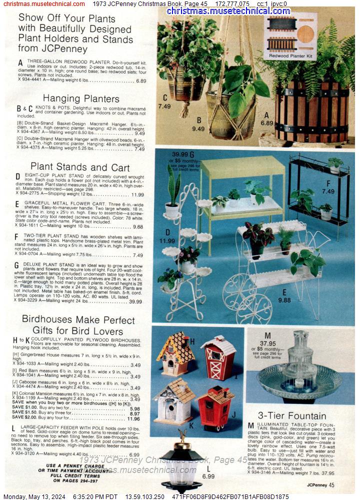 1973 JCPenney Christmas Book, Page 45