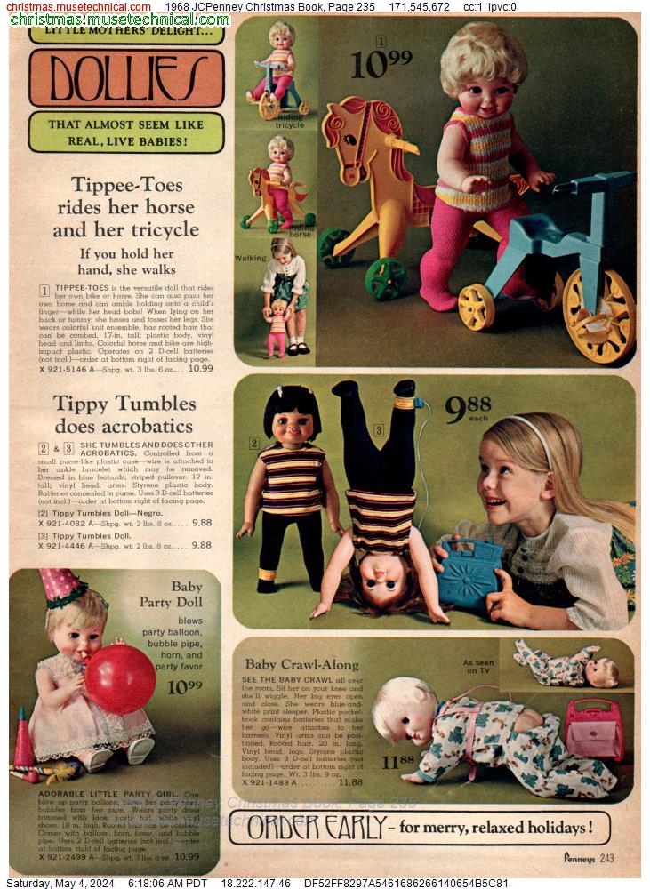 1968 JCPenney Christmas Book, Page 235