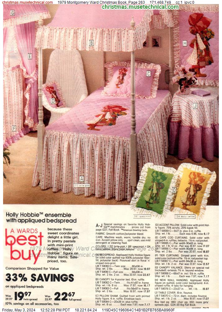 1979 Montgomery Ward Christmas Book, Page 263
