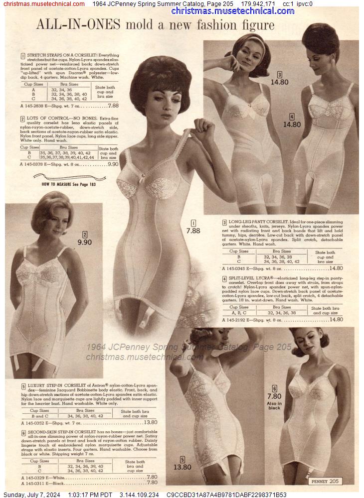 1964 JCPenney Spring Summer Catalog, Page 205
