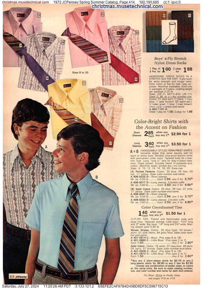 1972 JCPenney Spring Summer Catalog, Page 414