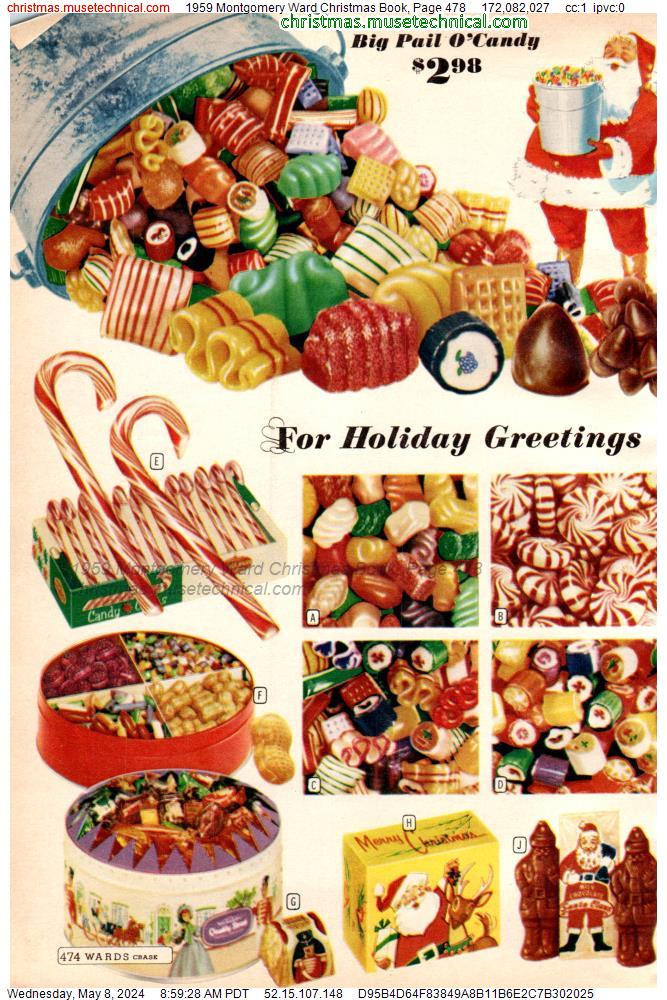 1959 Montgomery Ward Christmas Book, Page 478