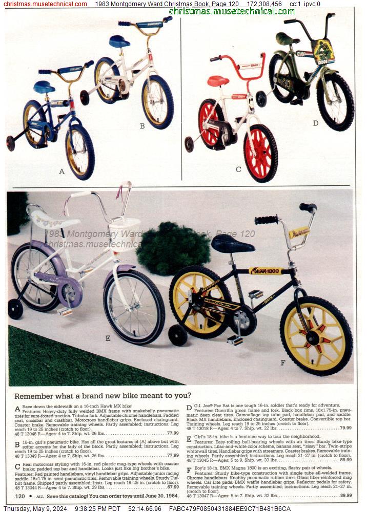 1983 Montgomery Ward Christmas Book, Page 120