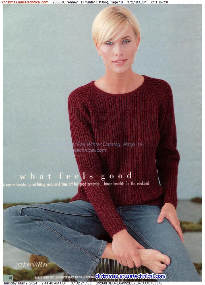 2000 JCPenney Fall Winter Catalog, Page 18
