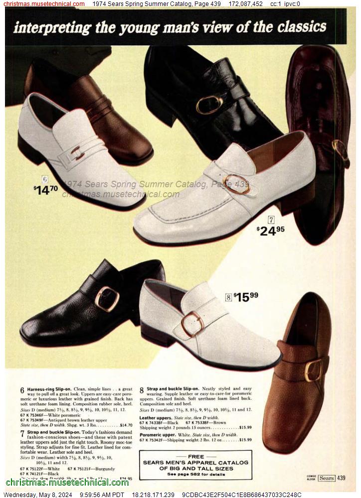 1974 Sears Spring Summer Catalog, Page 439