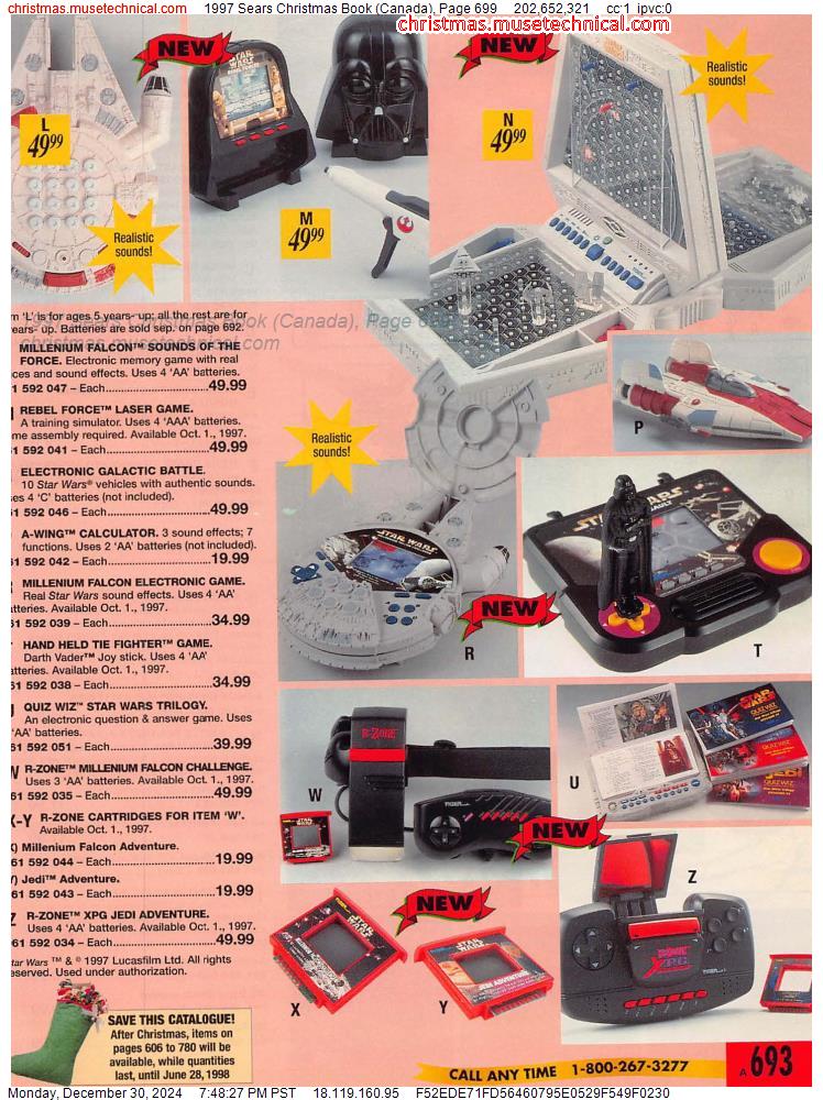 1997 Sears Christmas Book (Canada), Page 699