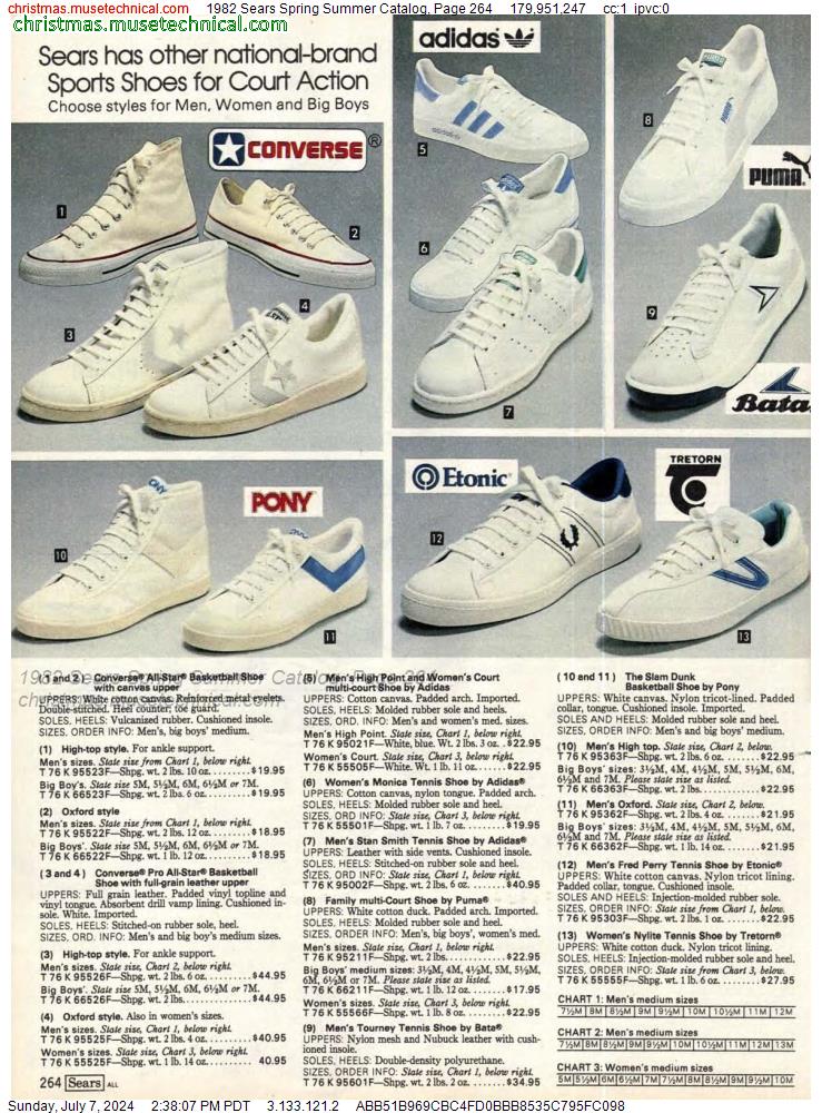 1982 Sears Spring Summer Catalog, Page 264