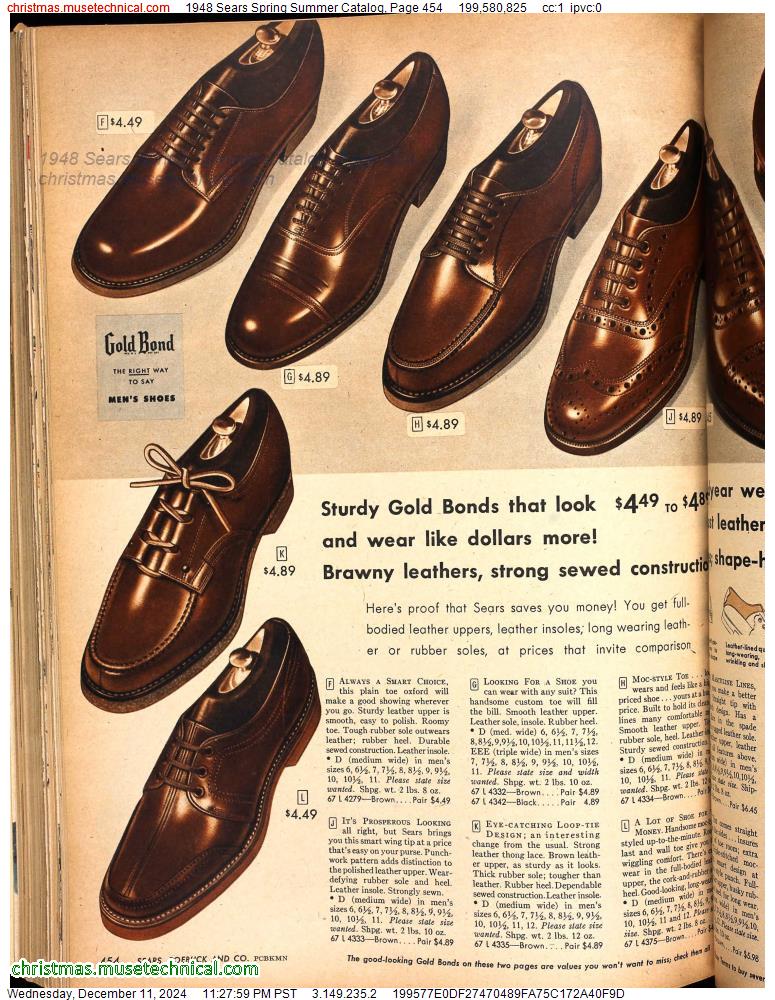 1948 Sears Spring Summer Catalog, Page 454